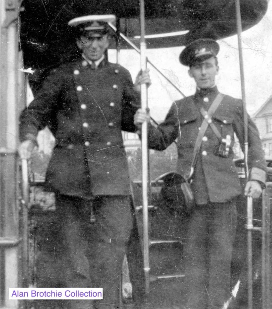 Dundee, Broughty Ferry & District Tramway crew